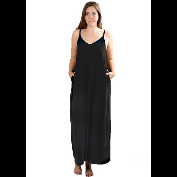 ð¥SOLD OUT!!ð¥Plus Size Camisol Maxi Dress - Picture 2 of 8
